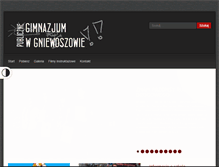 Tablet Screenshot of gniewoszow.psis.edu.pl